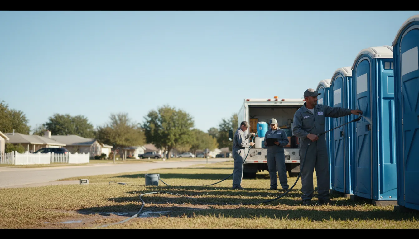 Long-Term Portable Toilet Rental in Lyndon, KS near me